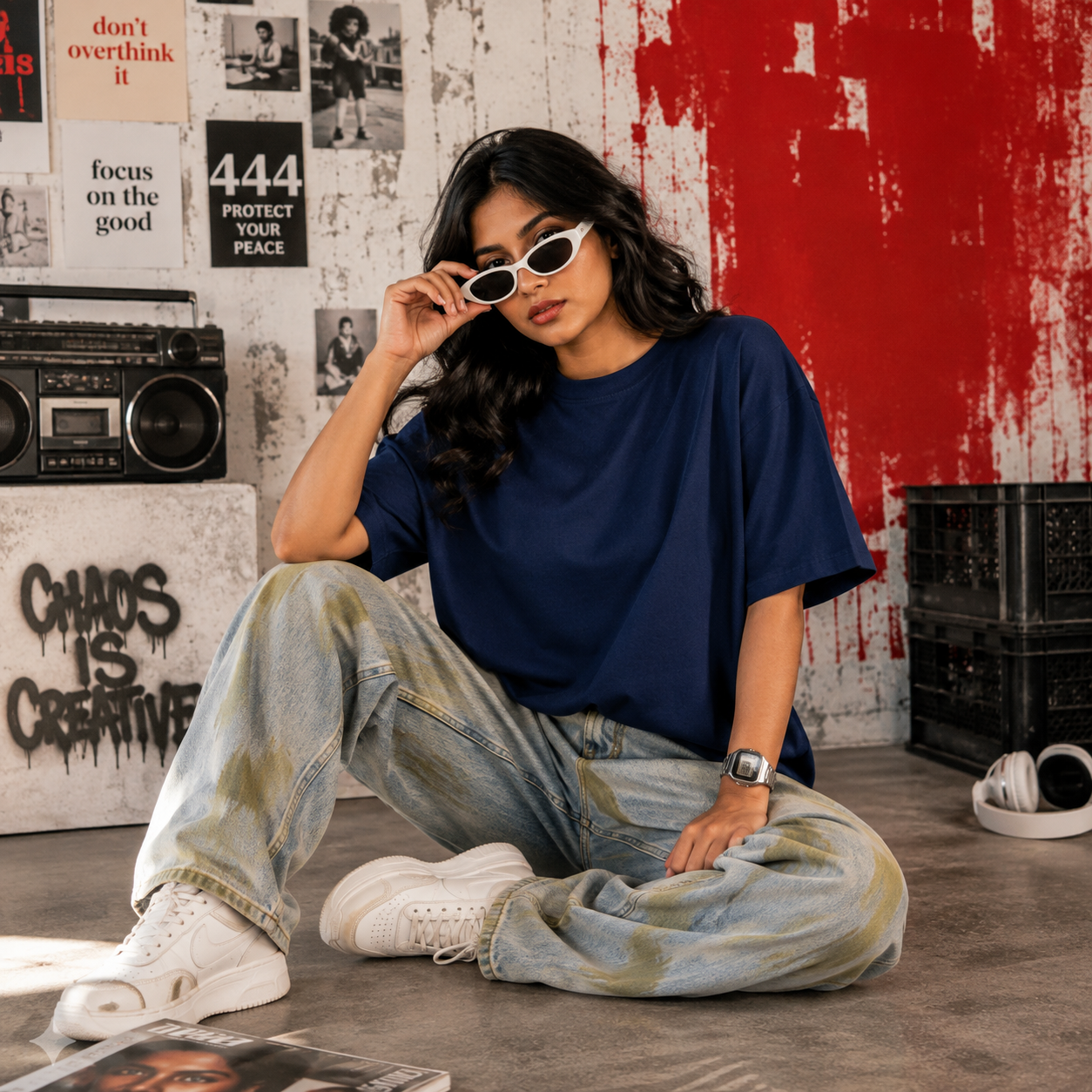 Kaleshi Aurat - Offgrd Oversized