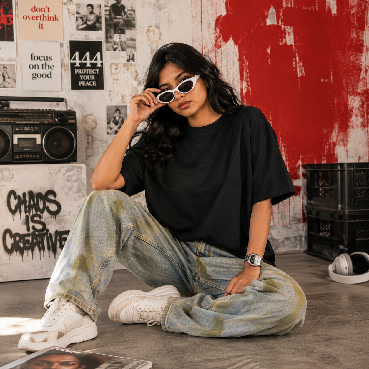 Kaleshi Aurat - Offgrd Oversized
