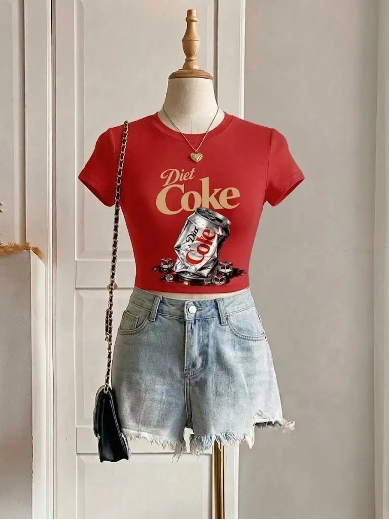 Diet Coke Signature Baby tee